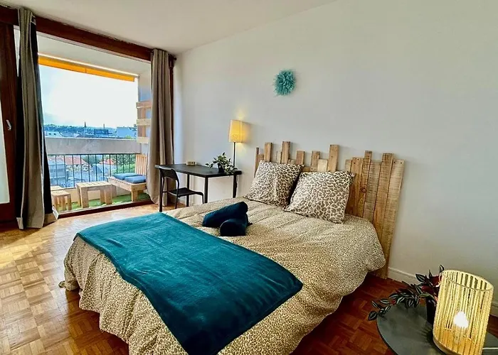 Cosy Edelweiss - 2 Ch - Vue Pyrenees - Parking Pau